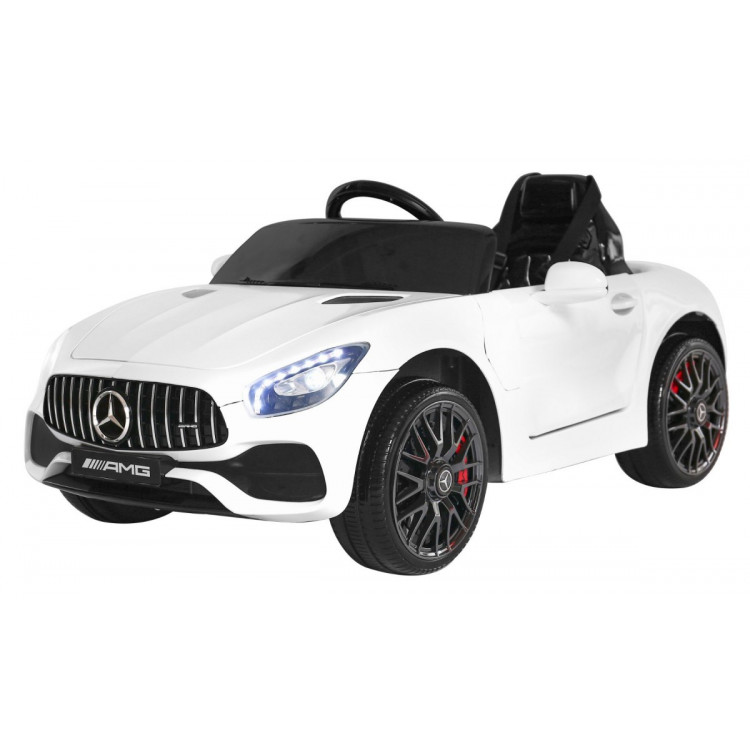 Elektrické autíčko Mercedes GT - nelakované - biele